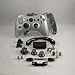 Silver Xbox 360 Controller Shell Housing (Transforming D-Pad)