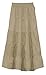 GIRL'S (CHILDREN'S) Ankle Length Long Denim 5 Tiered Skirt