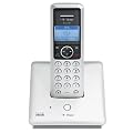 Deutsche Telekom T-Home Sinus 103 Schnurlostelefon mit Anruferkennung schwarz/silber