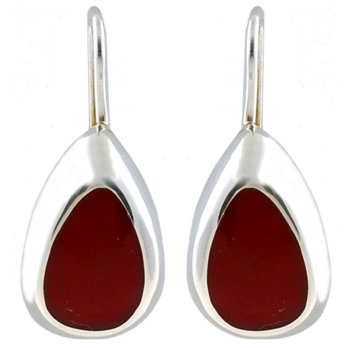 red earrings
