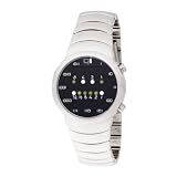 01TheOne Unisex SM102W2 Samui Moon White LED Watch