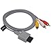 eForCity AV Composite Cable Compatible with Nintendo Wii