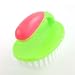 Red Shoes Size 4 Clothes Shoes Cleaning Oval Bristle Base Red Green Plastic Handle Scrub Brush