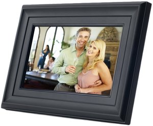 Mustek 7-Inch Digital Photo Frame Compatible with iPod (Black)