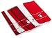 Kitchen & Housewares : DII Sparkling Snowflakes Embroidered Dishtowels, Set of 6