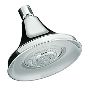 KOHLER K-10284-CP Forte Multifunction Showerhead, Polished Chrome
