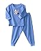 HALO ComfortLuxe 2 Piece Set Flannel, Blue Dog, 12 Months