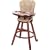 Classic Wood High Chair - Cappucino