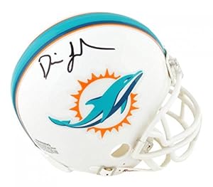 Dion Jordan Miami Dolphins Autographed Riddell Mini Helmet - Memories - Mounted Memories Certified - Autographed NFL Mini Helmets