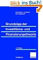 Grundz�ge der Investitions- und Finanzierungstheorie