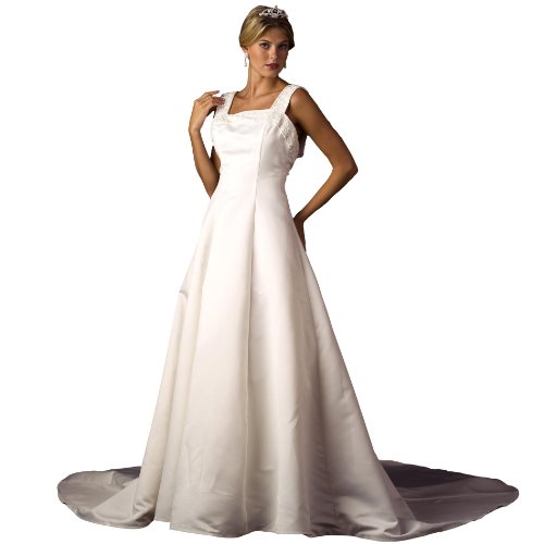 Wedding Dress Gown - Bridal Gown, Informal Bridal Gown, Ball gown by Sean Collection (B8022) Ivory