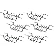 Ultrasonic Cleaner Hanging Racks 6Pcs