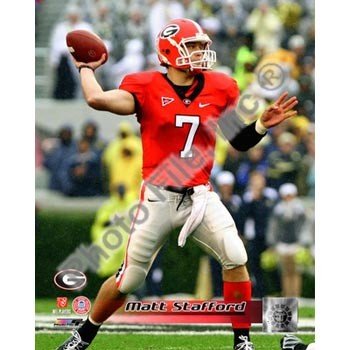 Matthew Stafford Georgia Bulldogs 8x10 Photo