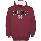 Mississippi State Bulldogs Maroon Youth Automatic Hoody Sweatshirt