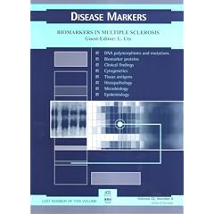 Biomarkers in Multiple Sclerosis, Book Edition of Disease Markers (Stand Alone)