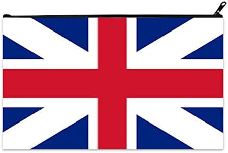 Ladies Beauty Cosmetic Bag Coin Purse Medium Size Flag of the The United Kindom Pattern