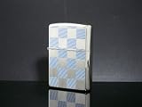 ZIPPO ジッポ ライター チェック柄 ライトブルー 20CHE-LBL ★の画像