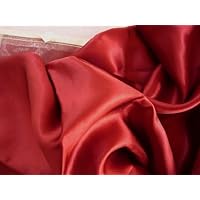 Burgundy Red 100% Silk Pillowcase for Beauty Sleep King Size