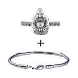 Detailed Hindu God Religious Beads Bracelet