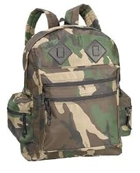 2334 Woodland Camouflage Deluxe Waterproof Nylon Back Pack