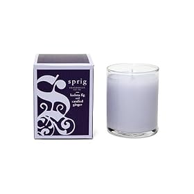 SPRIG Fragrances Votive Candle - Kadota Fig and Candied Ginger