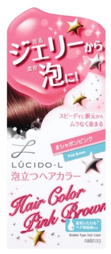 mandom LUCIDO-L Bubble Hair Color Bubbles Pink (Japan Import)