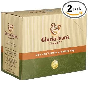Gloria Jean's Coffees, K-Cup, Flavored Coffee Variety for Keurig Brewers, 25-Count Boxes (Pack of 2)