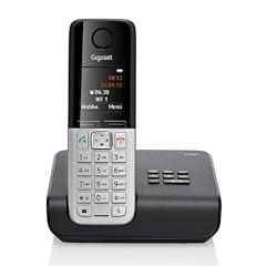 Gigaset C300A Schnurlostelefon (4.32 cm (1.7 Zoll) Grafik-Display, Freisprecheinrichtung, Anrufbeantworter) schwarz