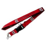 South Carolina Gamecocks Clip Lanyard Keychain Id Holder