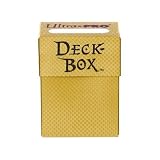 Ultra Pro Gold Deck Box UPR 81542