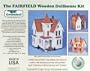The Greenleaf Fairfield Dollhouse Kit