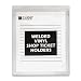 C-Line Vinyl Shop Ticket Holder for 9 x 12 Inch Insert with Clear Sides 50 Count (80912)
