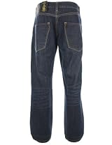 Christian Audigier Mens Dark Denim Jeans Deloris Wash 38/32