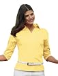Ladies' Allure 3/4 Sleeve Cotton Jersey