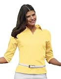Ladies' Allure 3/4 Sleeve Cotton Jersey