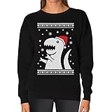 TeeStars - Big Trex Santa Ugly Christmas Sweater - Funny Xmas Women Sweatshirt