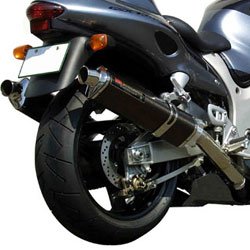 ヨシムラ：Slip-On Tri-Oval サイクロン （1エンド） マフラー