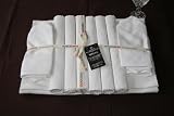 6 Placemats 1 Table Runner and 6 Napkins Set/ White /100% Cotton /Easy Care / Washable at 60 Deg C / Homescapes Brand /Normally delivered Next Working Day at No Extra Cost