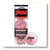 Penn Pink Championship XD Tennis Balls