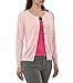 Wool Overs Women's Silk & Cotton Crew Neck Cardigan