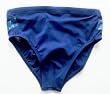 Mens Bikini Brief with Inset. Adjustable Elastic Drawstring Waist Mesh Lined. BlackTan and Navy/Blue in Sizes 30-36