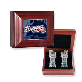 MLB Braves Flared Team Shooters Collector Box