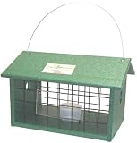 New Songbird Essentials Meal Worm Jail Recycled Plastic Feeder W/ Side Entrance Holes For Bluebirds