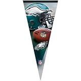 Wincraft Philadelphia Eagles 17X40 Helmet & Football Pennant Size: Each