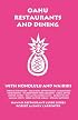 Oahu Restaurants And Dining With Honolulu And Waikiki