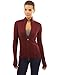 PattyBoutik Women's Turtleneck Full Zip Cardigan