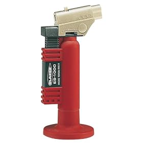 Blazer ES1000 Angled Head Butane Micro Torch - Red