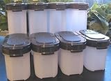 Tupperware Set of Eight Spice Containers