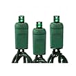 LED Holiday Light String Set, 100 Green L.E.D. Light Bulbs, Energy Efficient 8.5 Watts Total