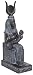 Isis Nursing Horus Statue, Black Finish